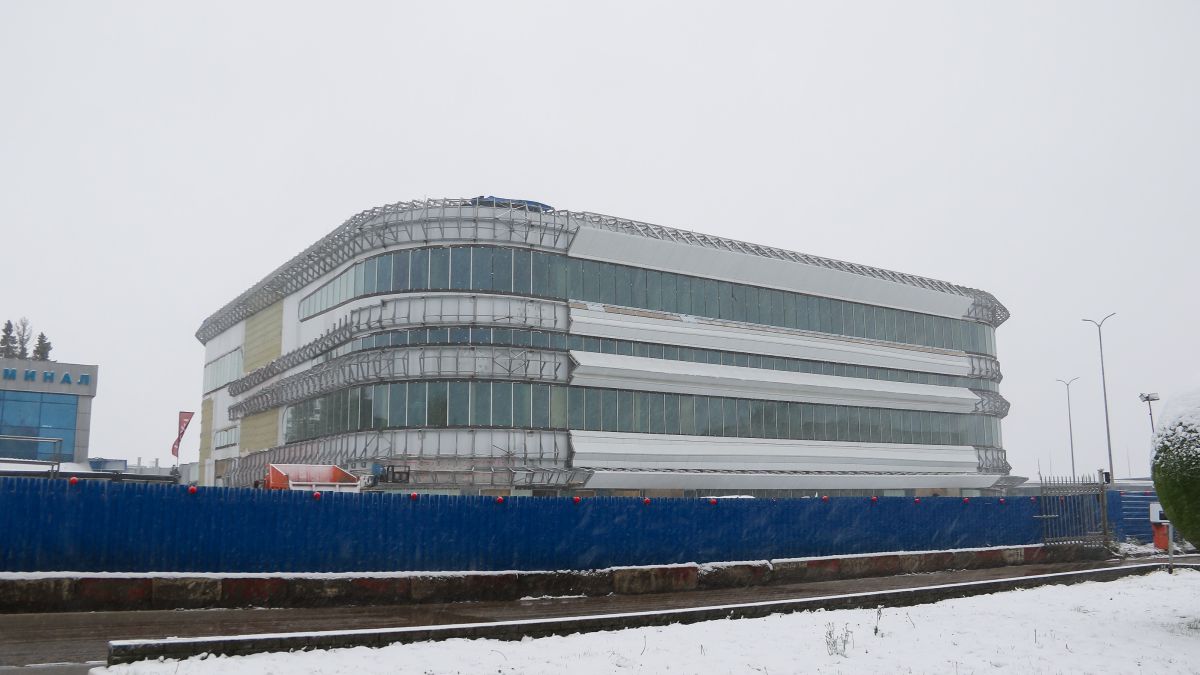 Строительство нового аэровокзального комплекса в Барнауле