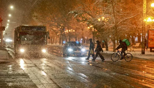 Дожди и снег ворвутся в Алтайский край на длинных ноябрьских выходных