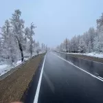 Ремонт двух участков дороги на Казахстан заканчивают в Республике Алтай
