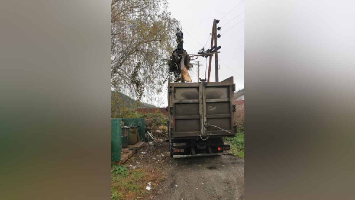 Ликвидация свалки в Республике Алтай