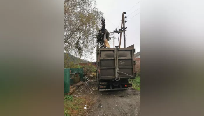 В Республике Алтай убрали свалку после вмешательства прокуратуры