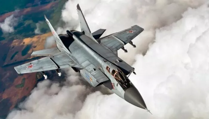 Истребитель МиГ-31 разбился в Липецкой области при посадке