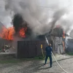 Жилой дом, гараж и лес: три пожара случилось за сутки в Республике Алтай