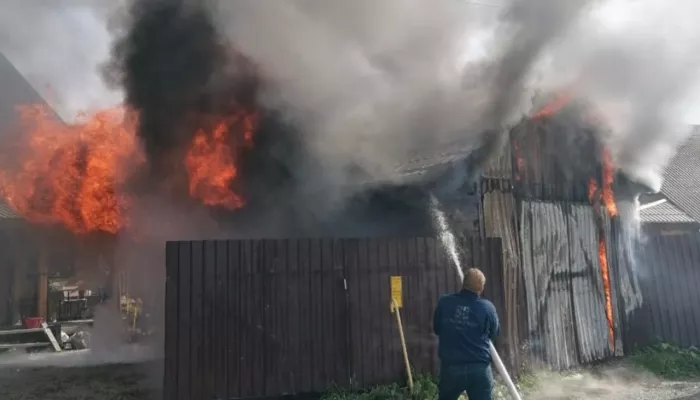 Жилой дом, гараж и лес: три пожара случилось за сутки в Республике Алтай