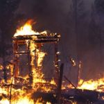 Дачный поселок горел под Барнаулом