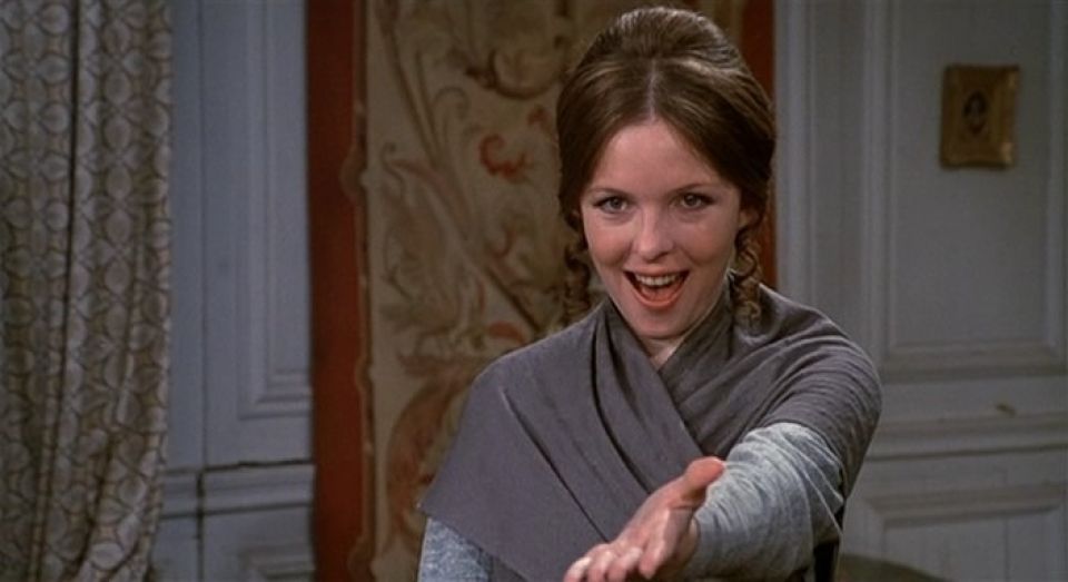 Дайан Китон в картине "Любовь и смерть" (1975)