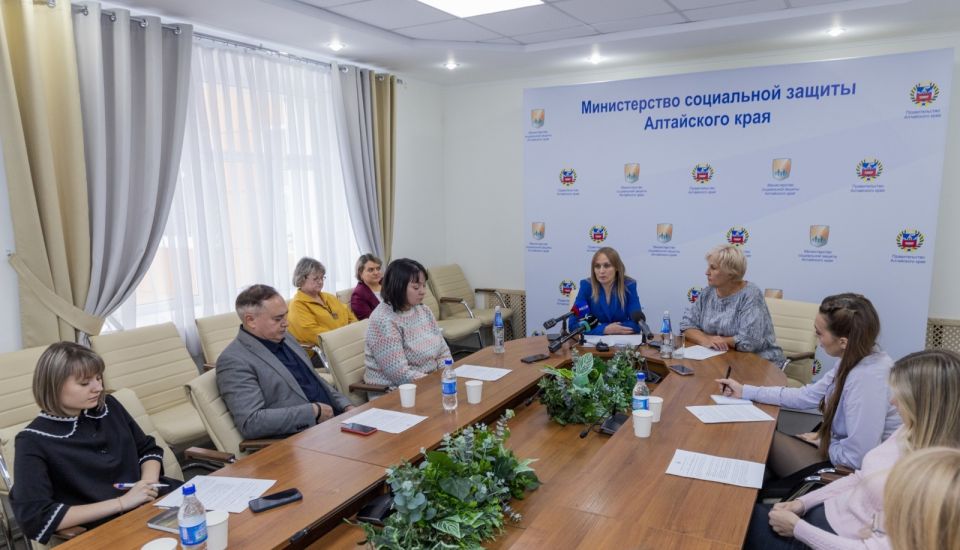 Пресс-конференция в Министерстве социальной защиты Пресс-конференция в Министерстве социальной защиты