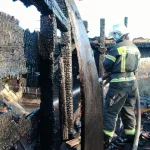 В Егорьевском районе ночной пожар произошел у семьи с восемью детьми
