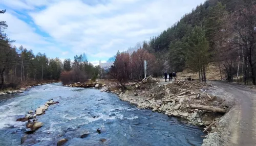 Строительство моста через реку Элекмонар возобновили в Республике Алтай