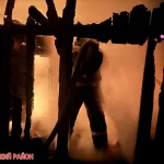 Огненная ночь: три крупных пожара потушили в Алтайском крае