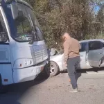 Компания молодых людей устроила двойное ДТП в Новоалтайске