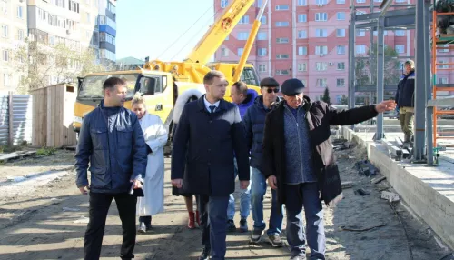 В Бийске идет сборка модульного бассейна за 400 млн рублей. Фото