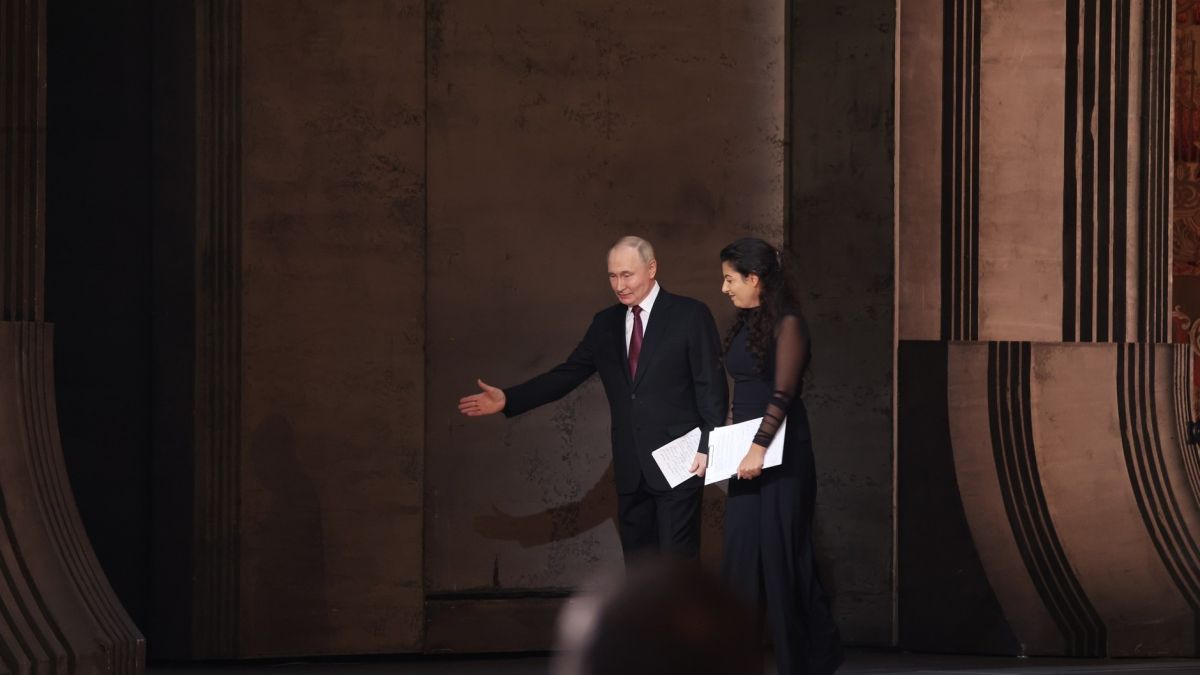 Владимир Путин и Маргарита Симоньян