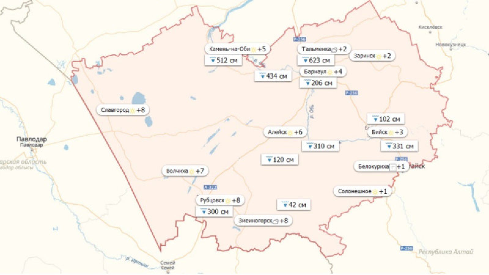 Волчиха алтайский край карта. Карта осадков на Алтае. Остров Шубинский Барнаул на карте.