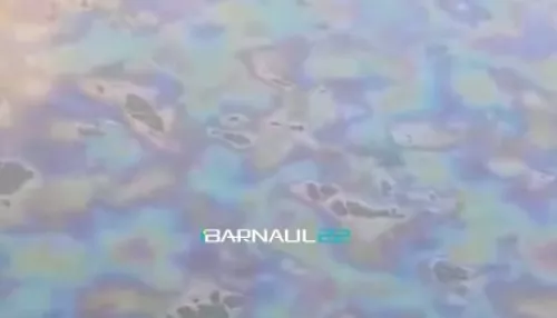 На воде Барнаулки заметили пленку и радужные разводы