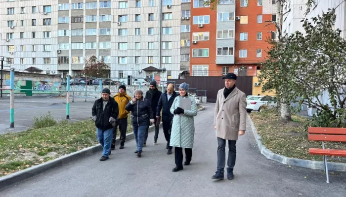 В Барнауле продолжается приемка обновленных по нацпроекту дворов
