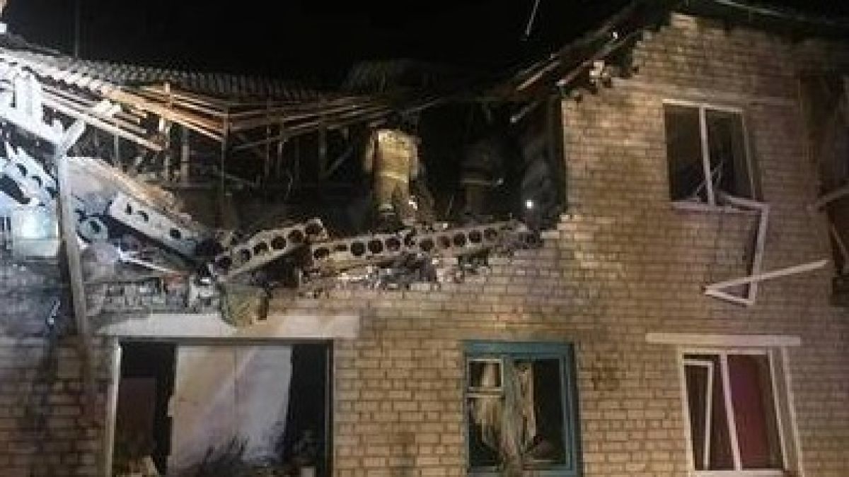 Взрыв газа произошел в жилом доме под Ростовом