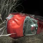 Водитель иномарки пострадал в жестком ДТП с перевертышем в Республике Алтай