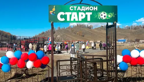 В селе Республики Алтай открыли умную спортплощадку