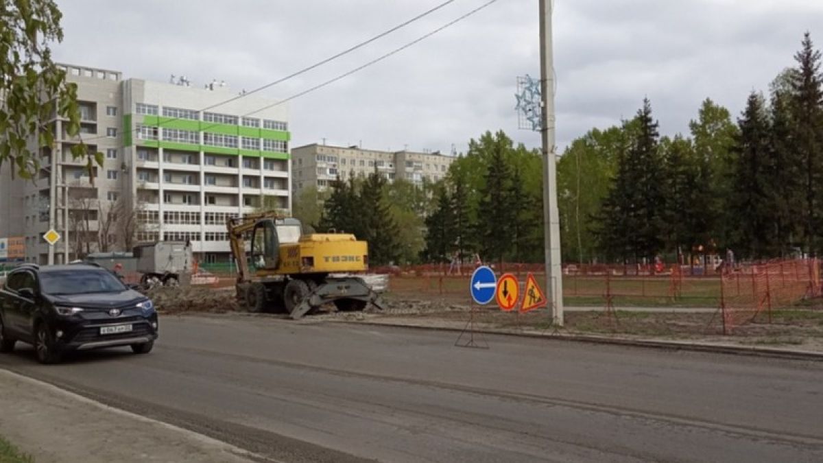 Пересечение улиц Георгия Исакова и Островского благоустроят в Барнауле 