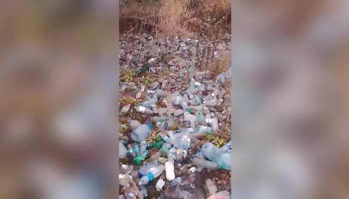 Территорию у родника Аржан-Суу в Республике Алтай завалили мусором. Видео