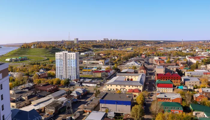 Барнаул на ладони: взгляд на город солнечных крыш с высоты птичьего полета. Фото