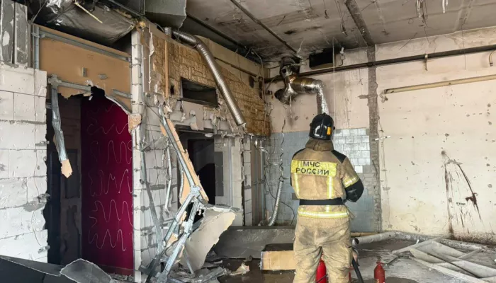 В МЧС раскрыли подробности пожара в бывшем здании Оперы в Барнауле