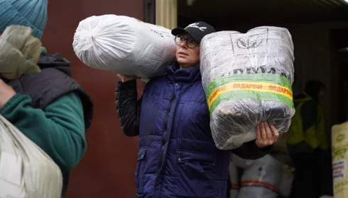 40 тонн груза для бойцов из Алтайского края отправили в зону СВО