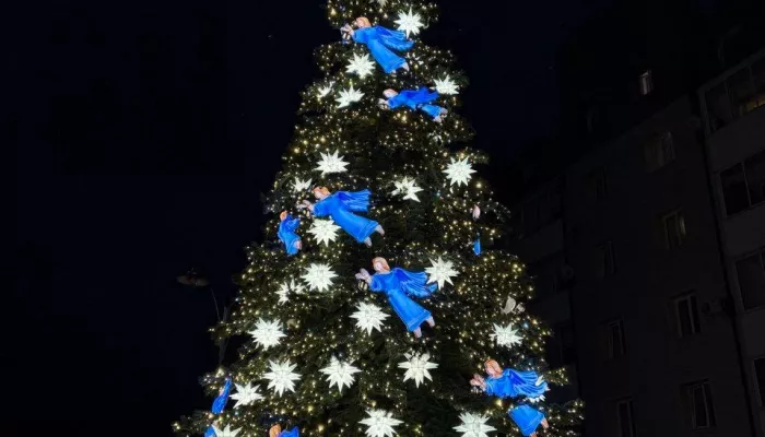 Сказочное преображение: в Горно-Алтайске украсили набережную к Новому году