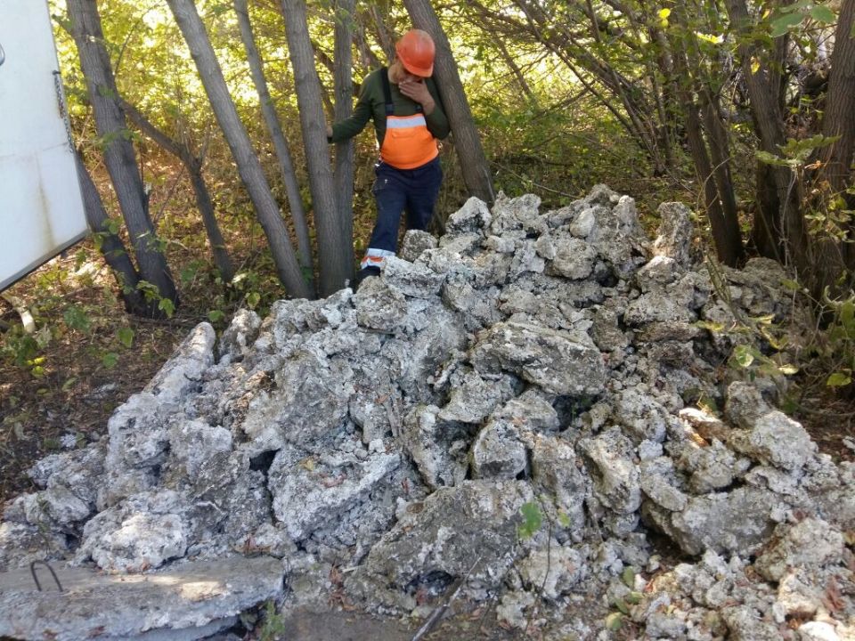 Жир, извлеченный при очистке канализации