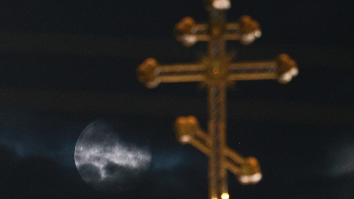 Бобровая Луна, полнолуние