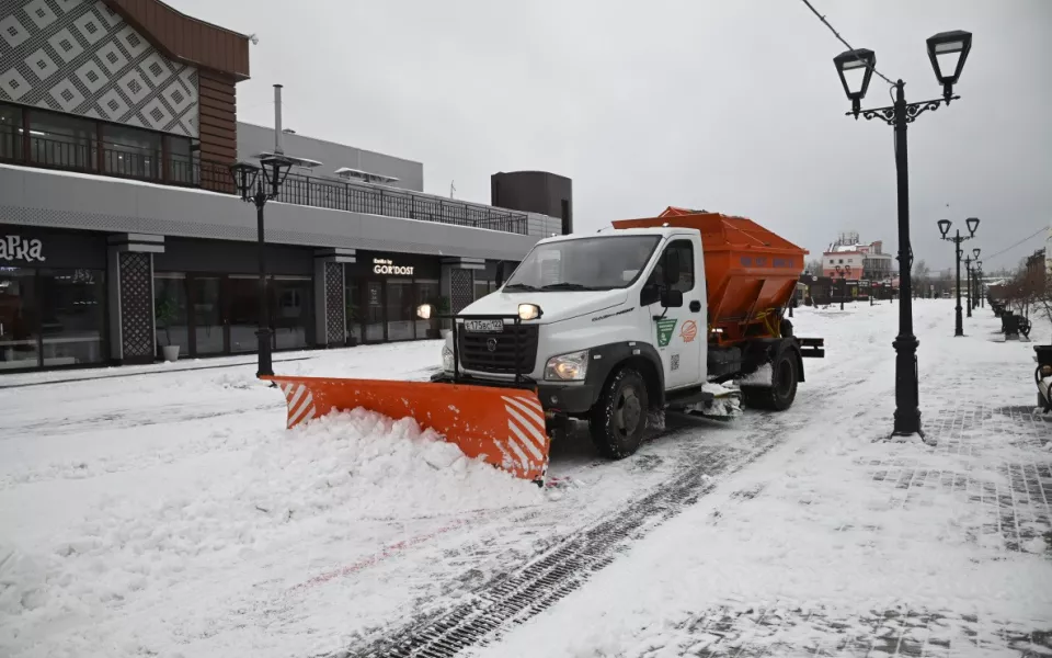 Почти половина месячной нормы осадков выпала на Барнаул с начала ноября