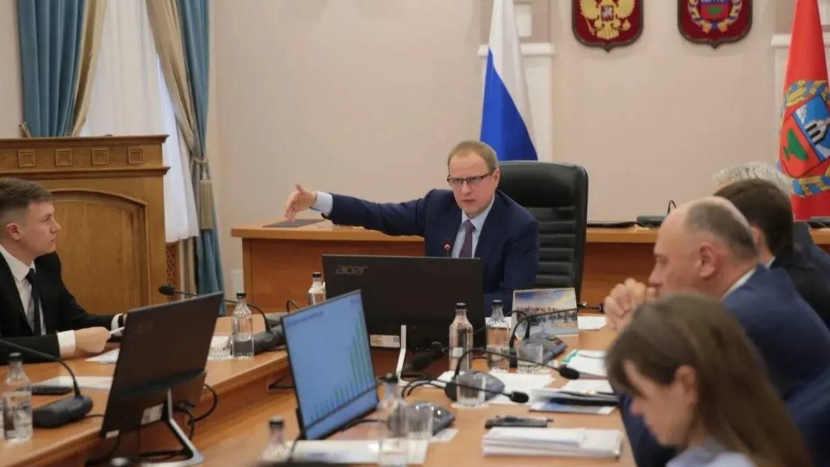 Заседание правительства Алтайского края