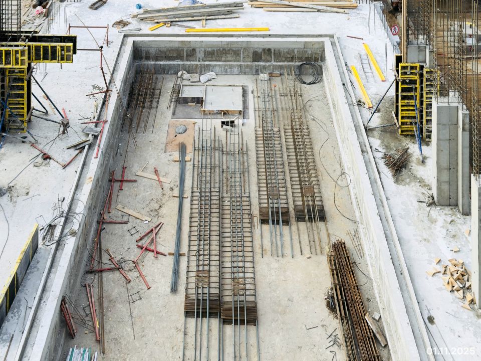 Строительство резиденций "Сахаров Парка"