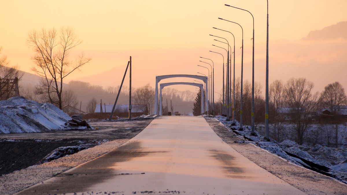 Платовский мост. Ноябрь 2025 года 