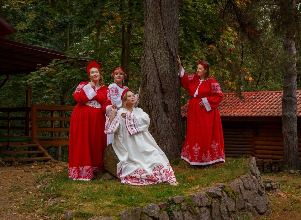 Коллекция одежды а-ля рус Елены Мясоедовой