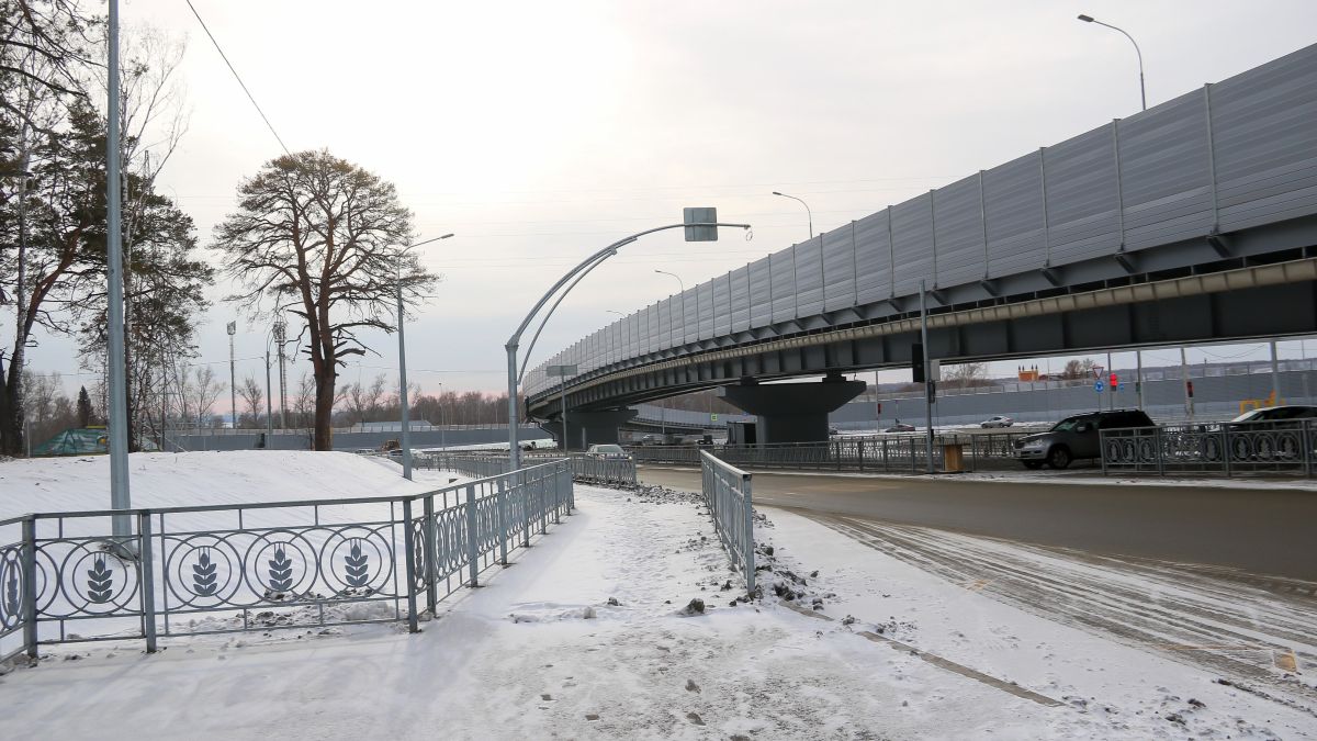Новая транспортная развязка на Змеиногорском тракте 