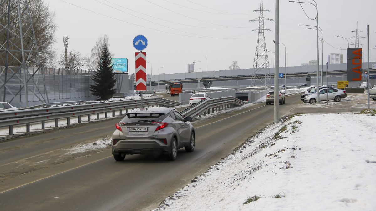 Новая транспортная развязка на Змеиногорском тракте