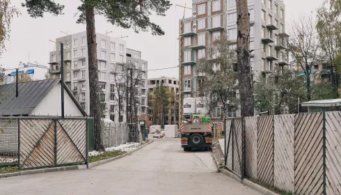 Все ближе к финалу: строительство зеленого квартала Вышка стремится к завершению