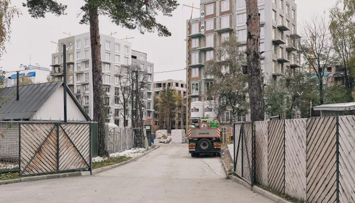 Все ближе к финалу: строительство зеленого квартала Вышка стремится к завершению