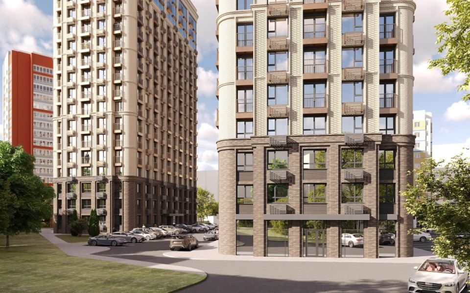 Проект ЖК на ул. Гущина
