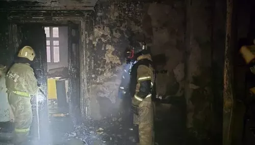 Житель Алтайского края погиб при пожаре из-за перекала печи в бане