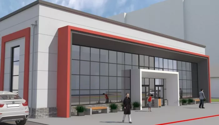 Между торговым кластером и жилым районом в Барнауле построят магазин