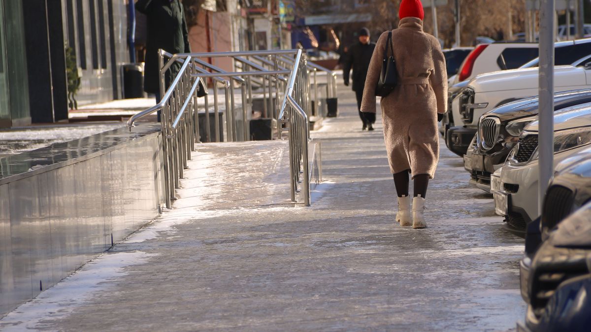 Гололед. Барнаул