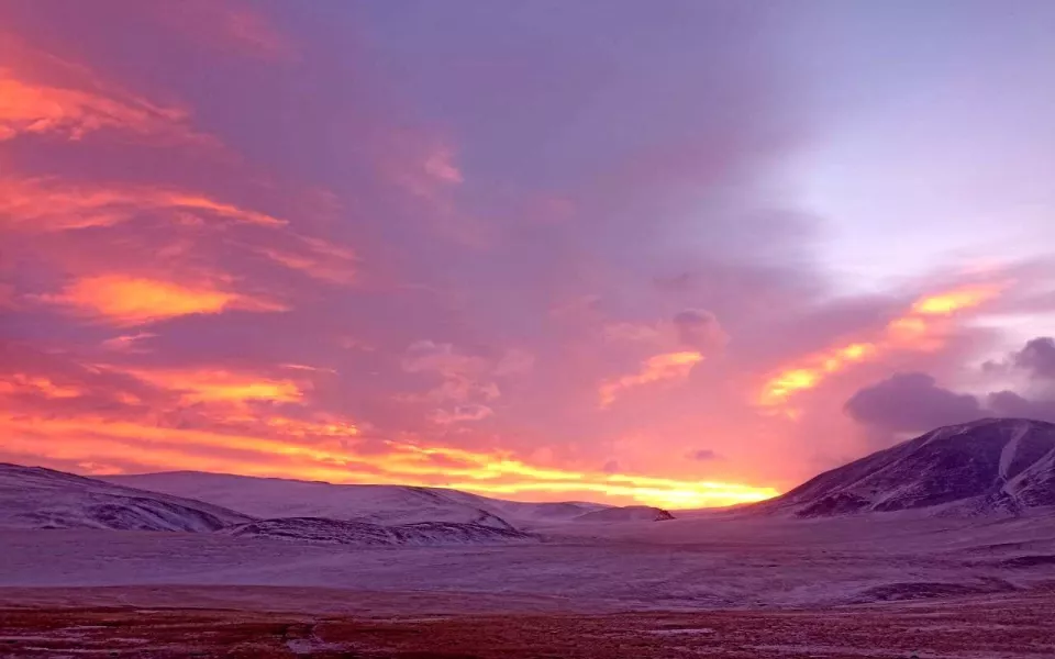 Разноцветный ноябрь: на Алтае запечатлели разное настроение горных степей. Фото