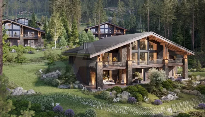 Виллу мечты с ноткой Альп и доступом к отелю пять звезд продают на Алтае. Фото