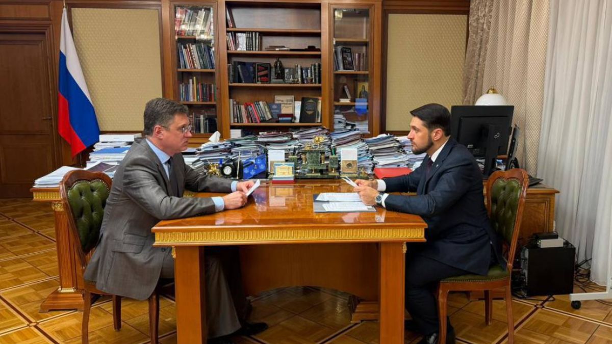 Встреча Александра Прокопьева с Александром Новаком