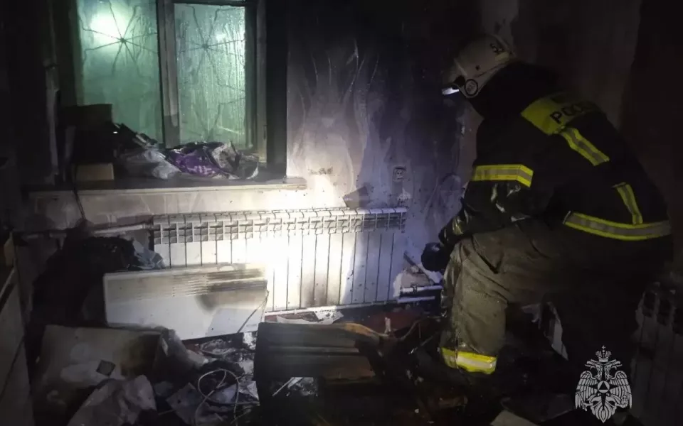 Квартира сгорела из-за обогревателя в Камне-на-Оби