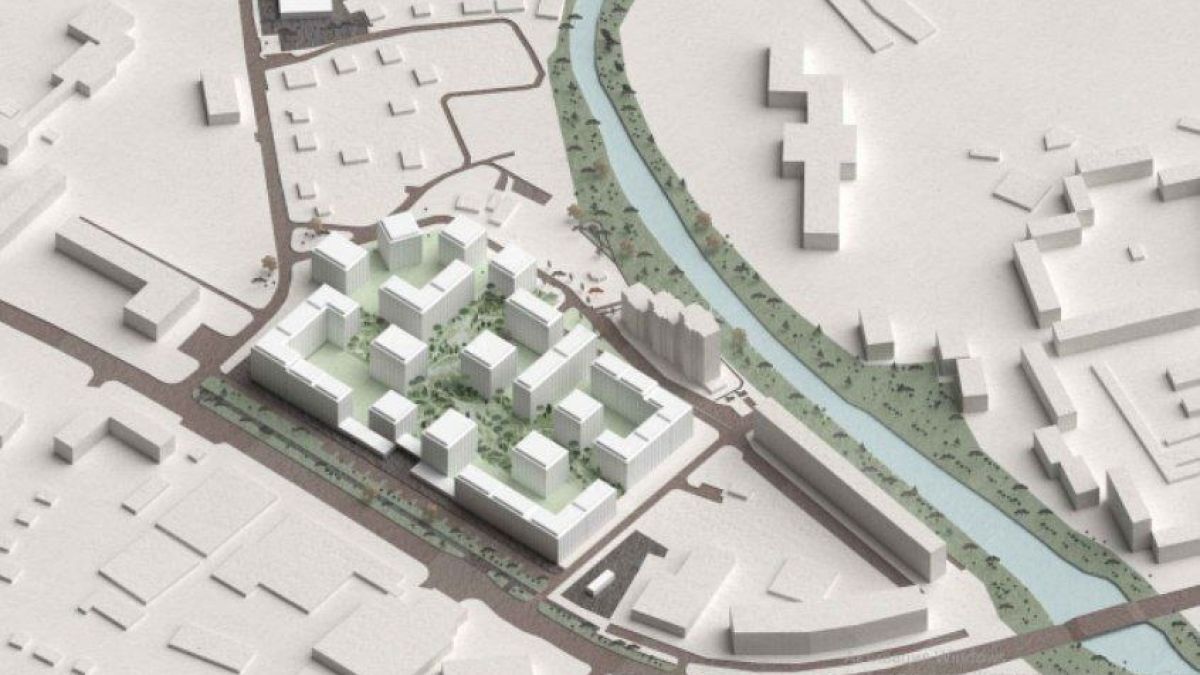 Макет нового комплекса в Горно-Алтайске