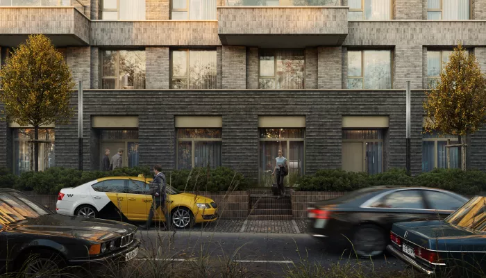 Эстетика и качество: почему фасады дома-квартала Меланж выполнены из клинкерного кирпича